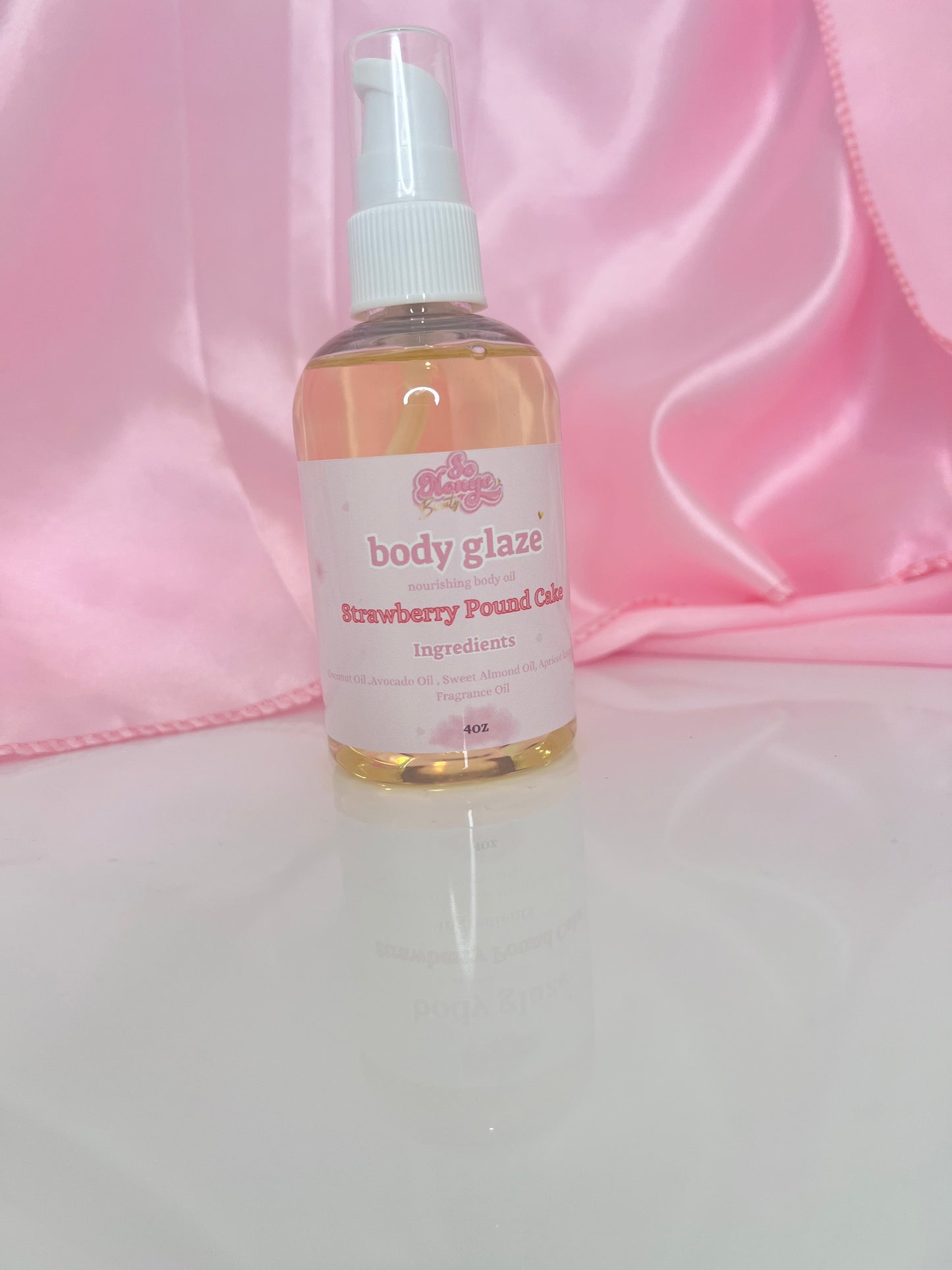 Strawberry Poundcake Body Glaze