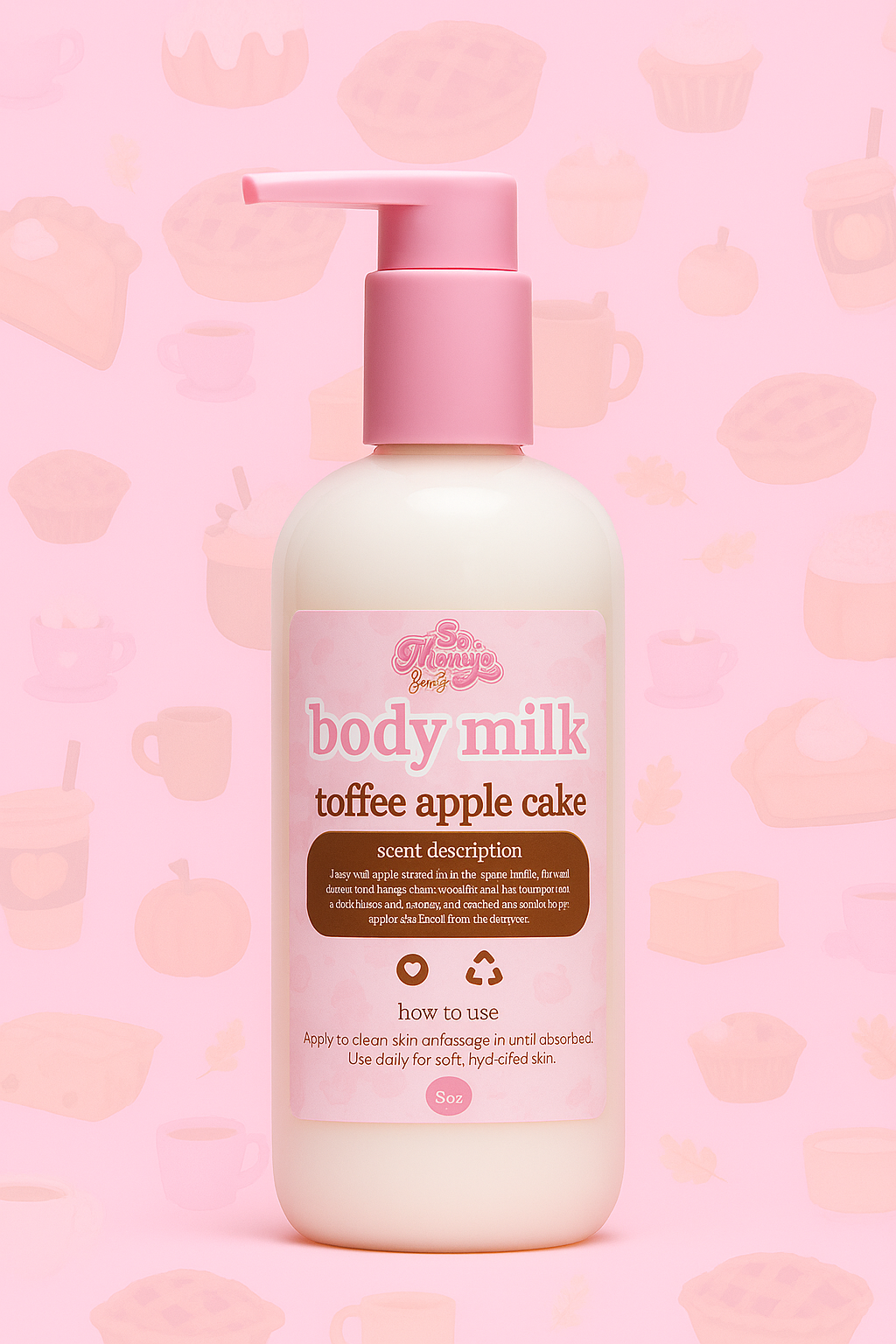 Toffee Apple Cake Body Milk