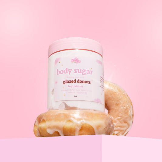 glazed donut's body sugar