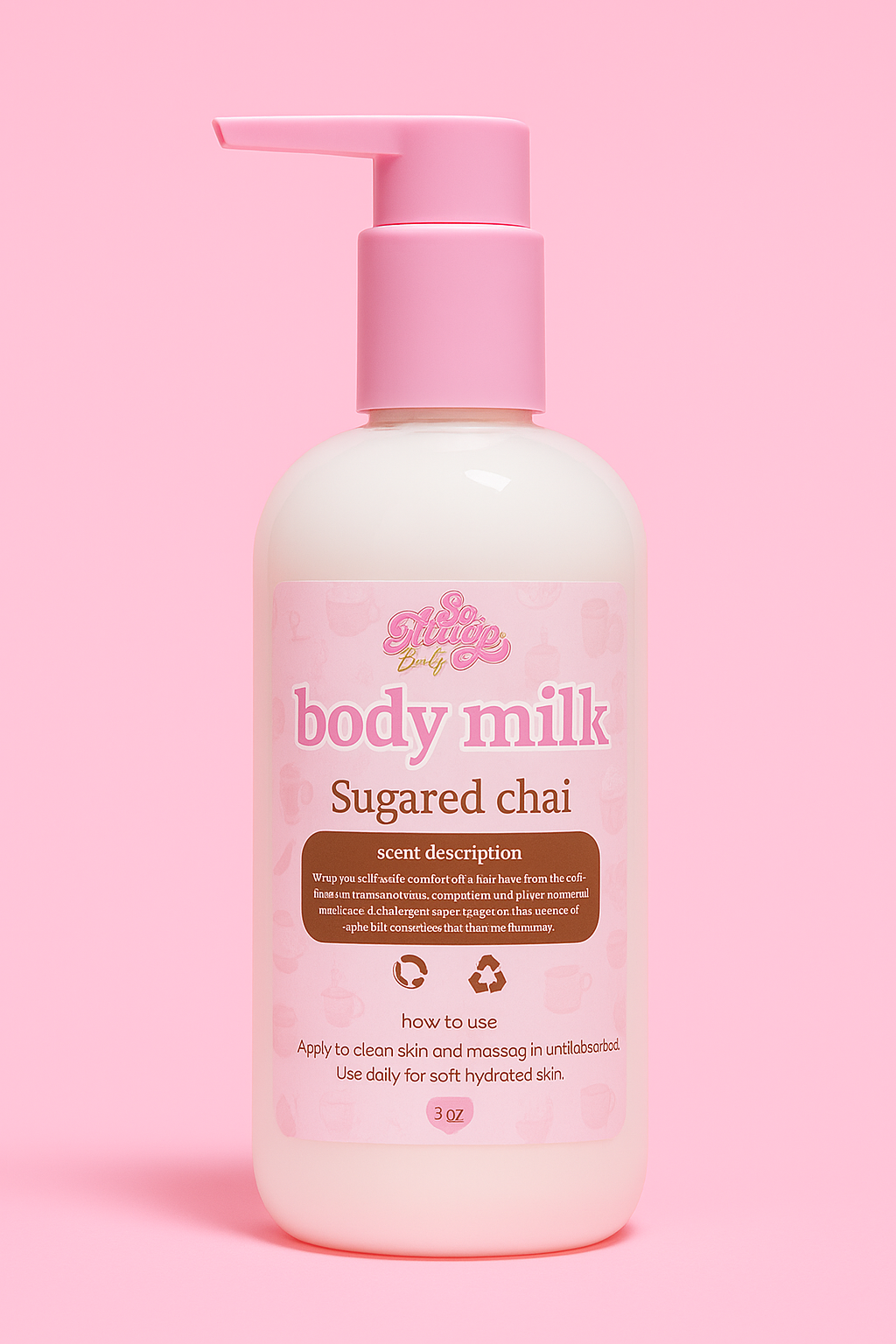 Sugared Chai Body Milk